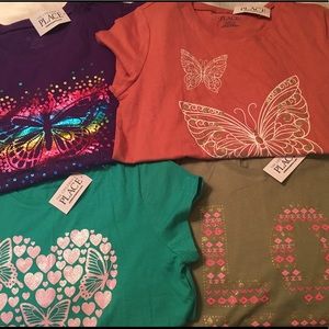 NWT The Children’s Place T-Shirt Bundle (4)